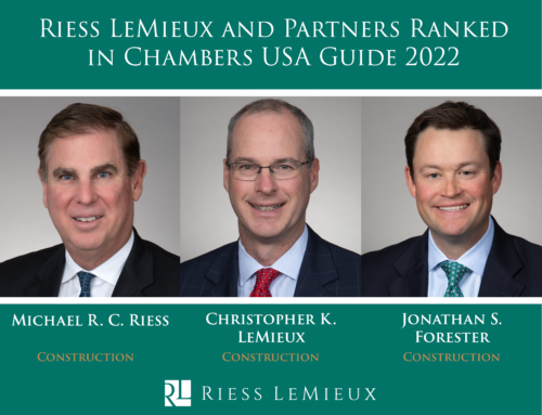 Riess LeMieux and Three Partners Ranked in Chambers USA Guide 2022