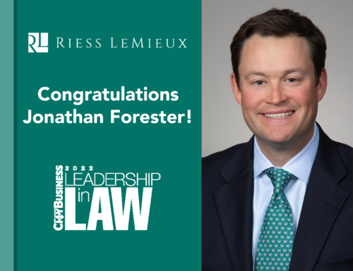 Jonathan Forester Named to 2022 Leadership in Law Class