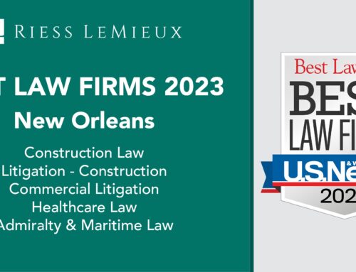 Riess LeMieux Ranked in 2023 “Best Law Firms”