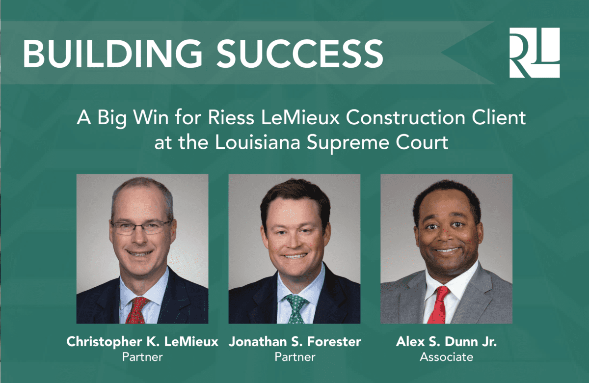 Building Success Riess LeMieux