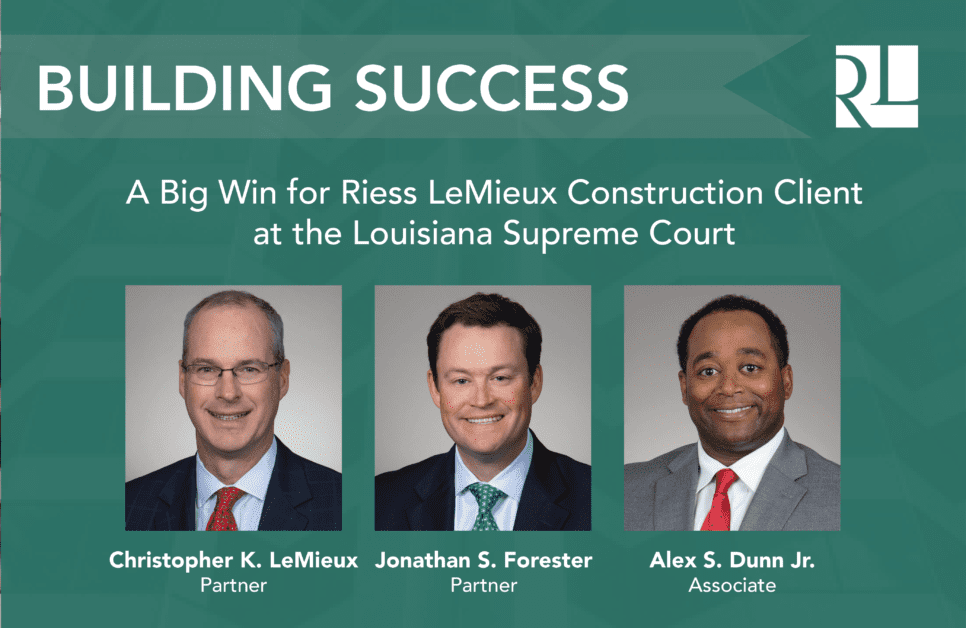 Building Success Riess LeMieux