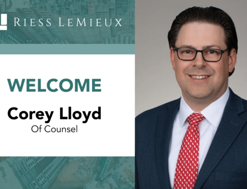 Riess LeMieux Welcomes Corey Lloyd as Of Counsel