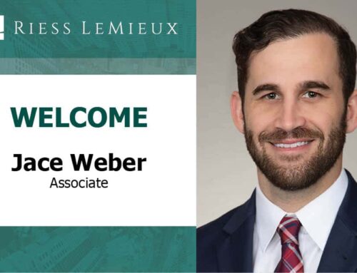 Riess LeMieux Welcomes Jace Weber as an Associate