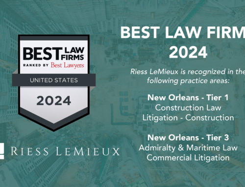 Riess LeMieux Ranked in 2024 Best Lawyers® “Best Law Firms” List