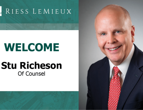 Riess LeMieux Welcomes Stuart Richeson as Of Counsel