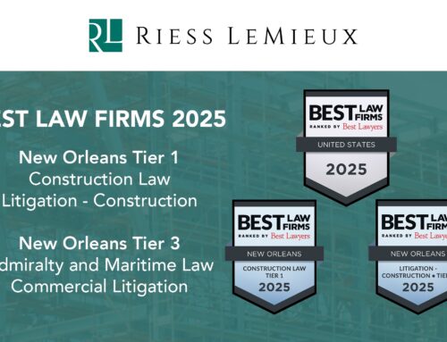 Riess LeMieux Ranked in 2025 “Best Law Firms”