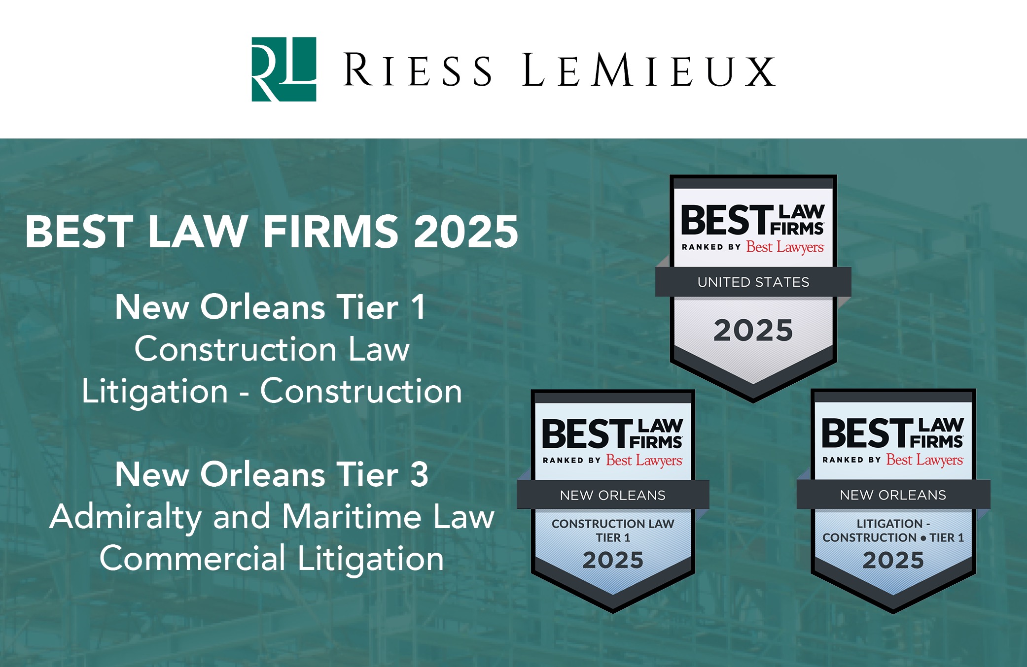 2025 Best Law Firms by Best Lawyers