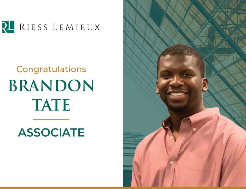 Riess LeMieux Congratulates Brandon M. Tate on Becoming Newest Associate