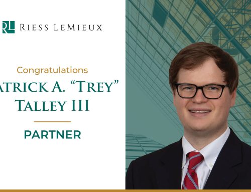 Patrick A. “Trey” Talley III Promoted to Partner