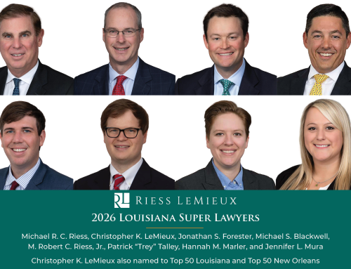Riess LeMieux Announces 2026 Super Lawyers