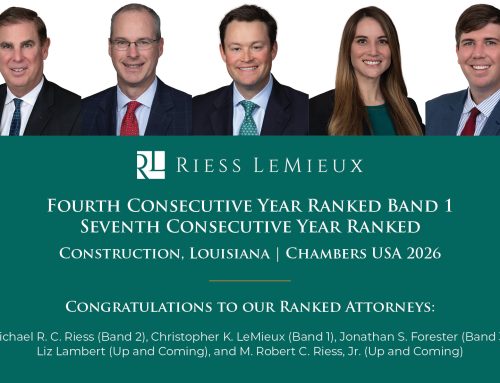 Riess LeMieux Ranked Band 1 in Chambers USA Guide