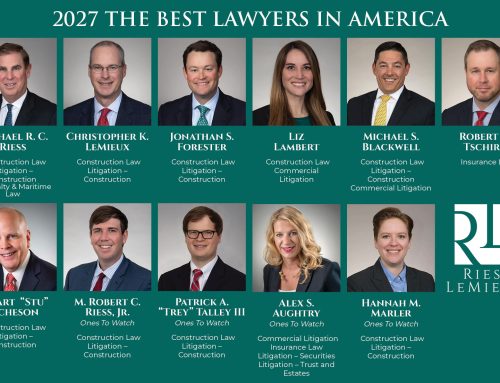 Riess LeMieux Attorneys Recognized in the 2027 Edition of The Best Lawyers in America and The Best Lawyers in America: Ones to Watch